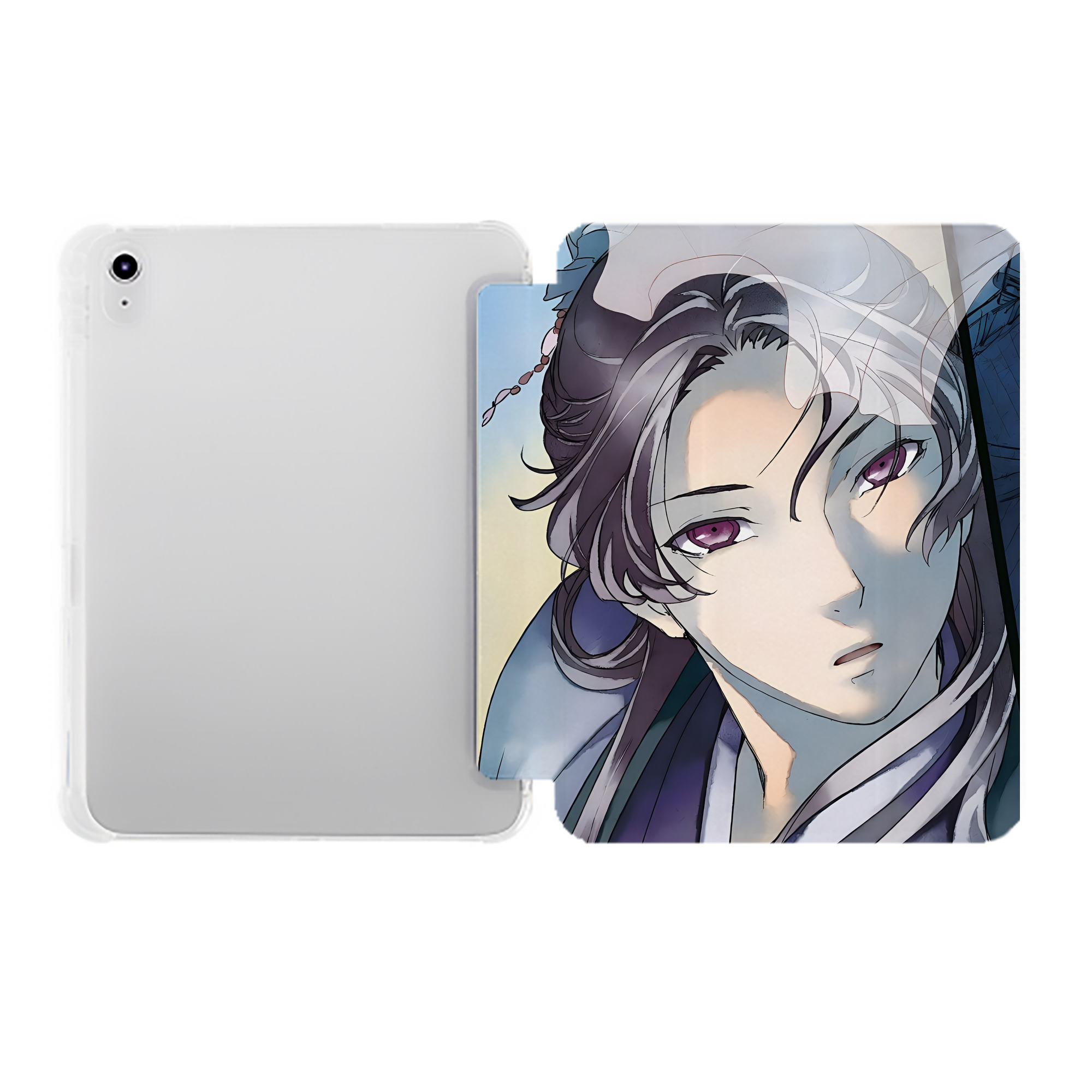 （画像用） 薬屋のひとりごと The Apothecary Diaries IPad ケース ペン収納付き 三つ折りスタンド PUレザー×シリコン 対応機種9.5/10.5/10.9インチ